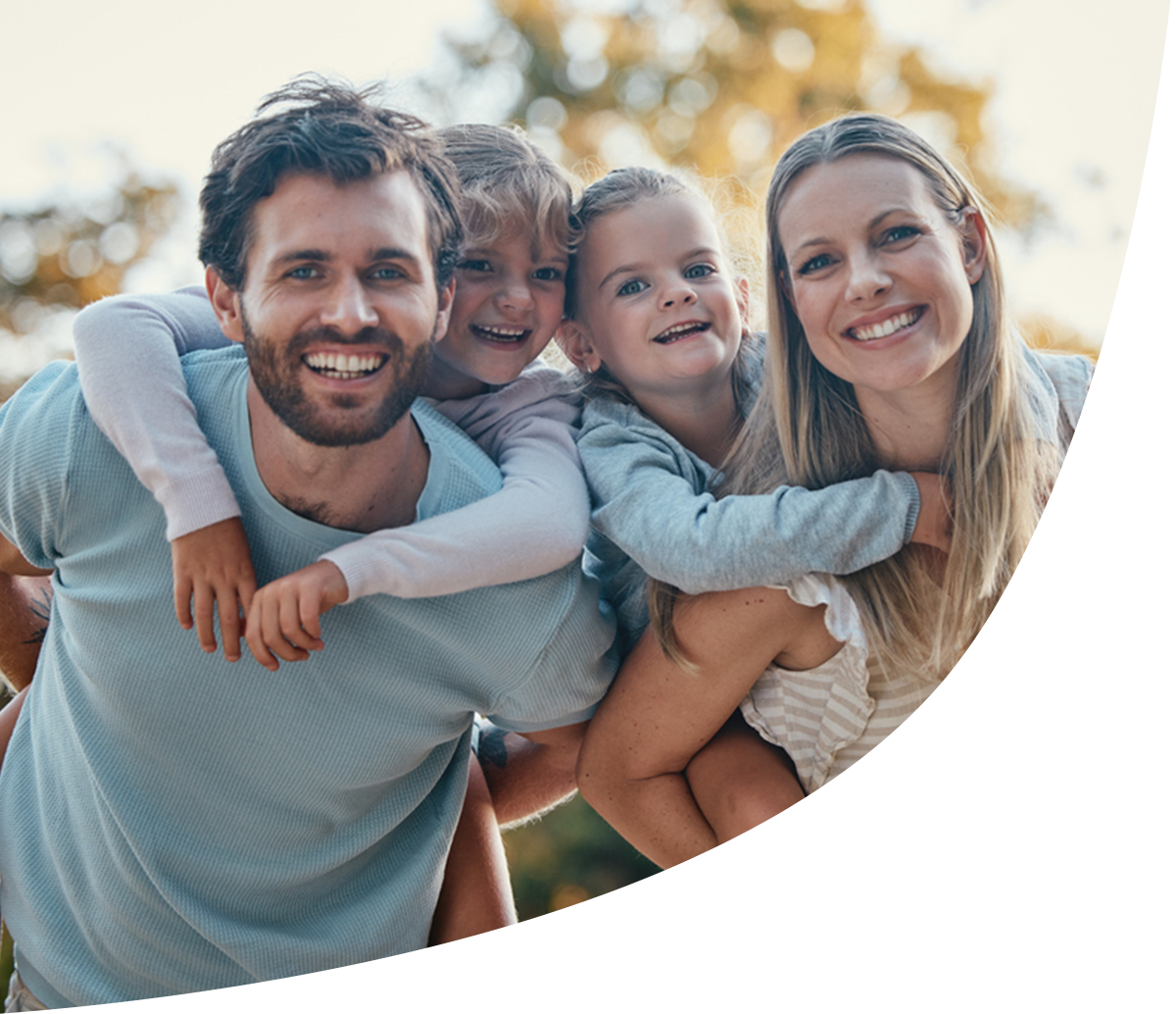 Happy Family Smiling